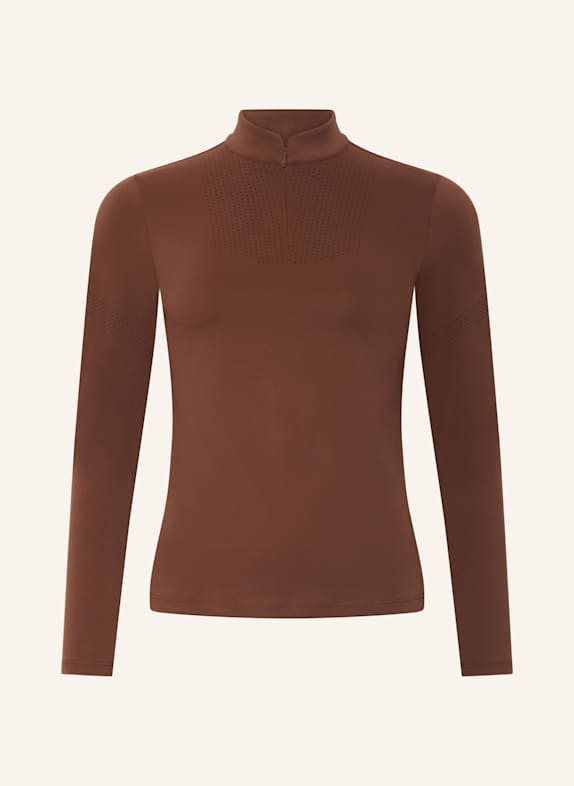 Silver Circle Funktionsshirt CLAIRE DUNKELBRAUN