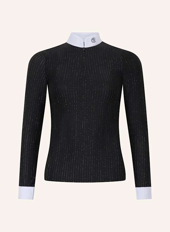 Silver Circle Turniershirt CAJA SCHWARZ