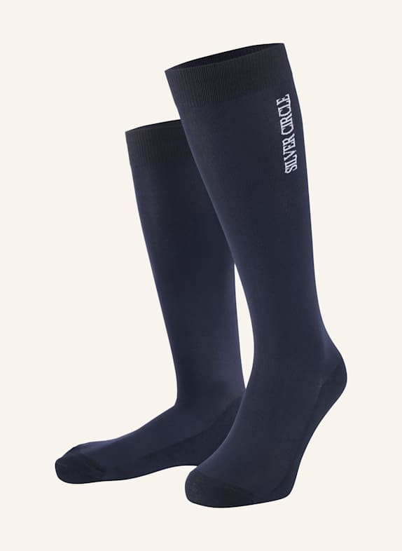 Silver Circle Socken DANA BLAU