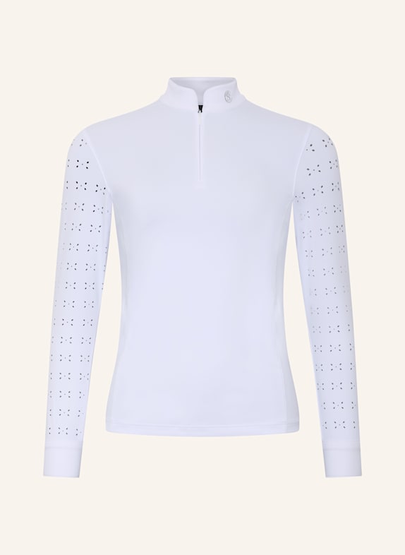 Silver Circle Turniershirt CHILAILI WEISS