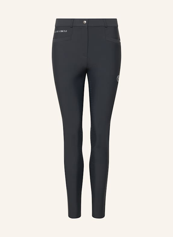 Silver Circle Reithose BELLA Full-Grip GRAU