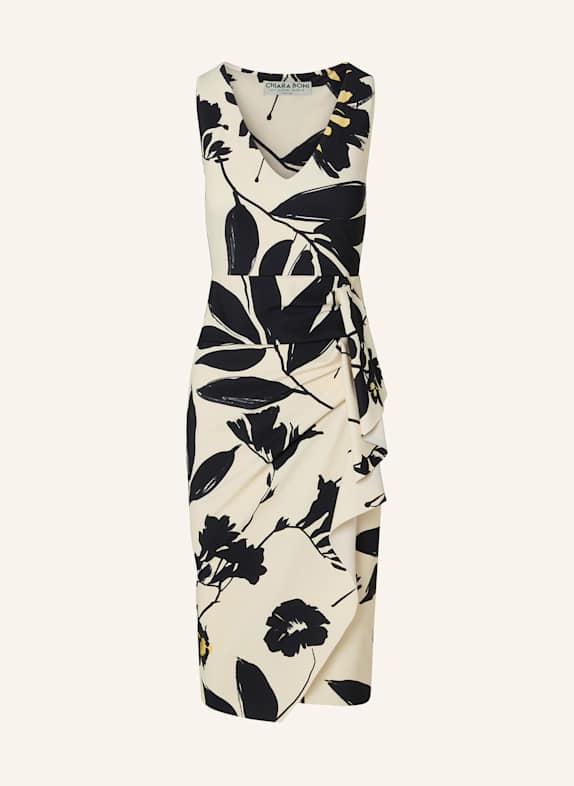 CHIARA BONI La Petite Robe Kleid AYANG WEISS/ SCHWARZ/ GELB