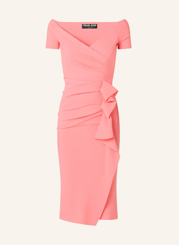 CHIARA BONI La Petite Robe Kleid SILVERIA ROSA/ CREME/ GRÜN