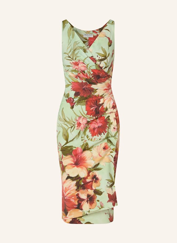 CHIARA BONI La Petite Robe Kleid ISOSHI GRÜN/ ROSA