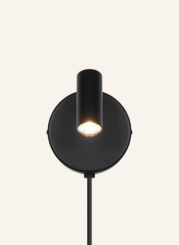 nordlux Wandleuchte OMARI ROUND SCHWARZ
