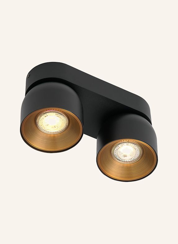 nordlux Spotlight PITCHER 2-SPOT SCHWARZ