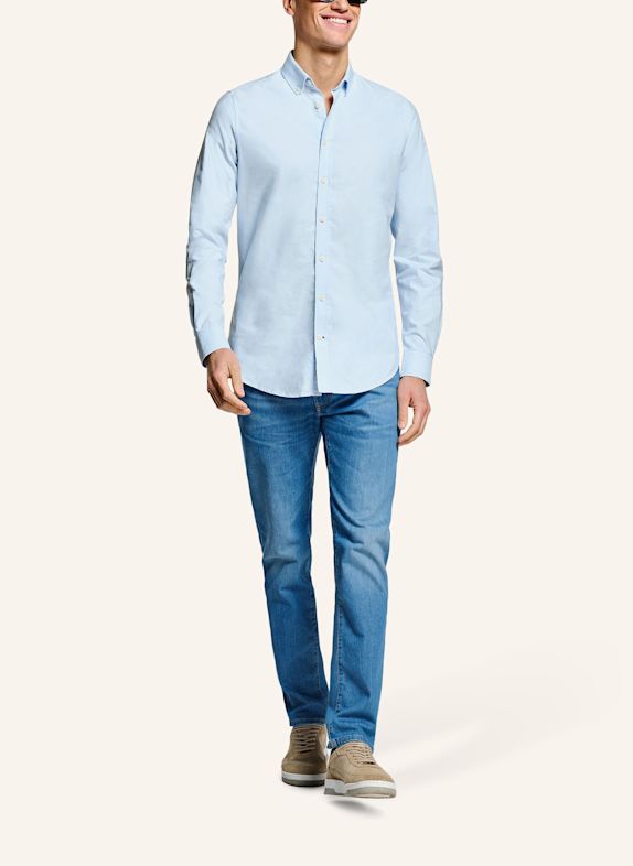 MR MARVIS Hemd THE OXFORD SHIRT HELLBLAU