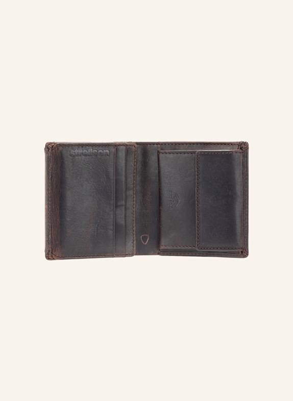 STRELLSON Billfold CAMDEN HENDRIX DUNKELBRAUN