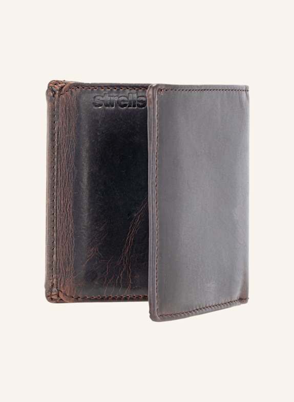STRELLSON Billfold CAMDEN HENDRIX DUNKELBRAUN