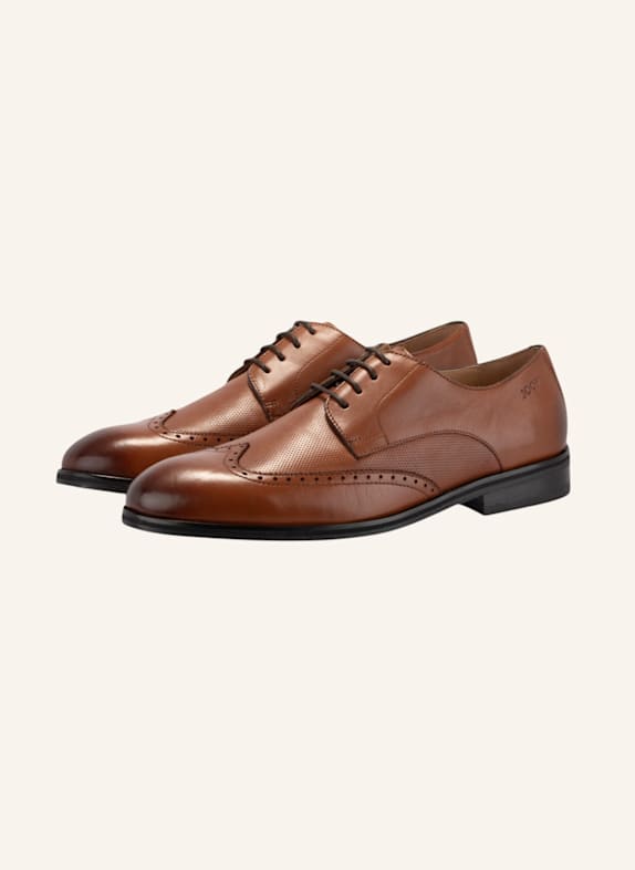 JOOP! Lace Up PERO 1.0 KLEITOS BROGUE COGNAC