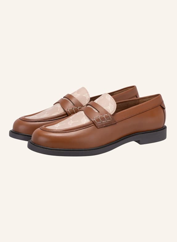 JOOP! Slip On MAZZOLINO MISTO MIA COGNAC