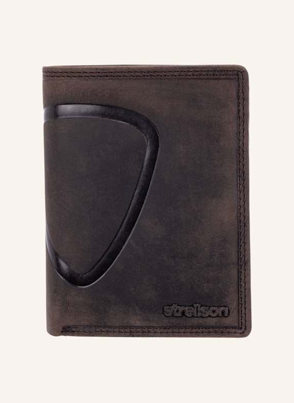 STRELLSON Billfold BAKER STREET KNOX DUNKELBRAUN