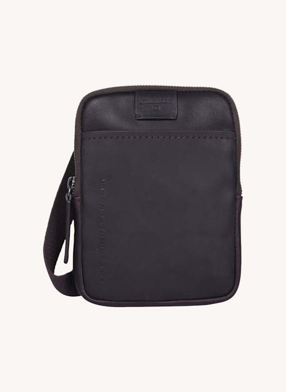 STRELLSON Schultertasche BRICK LANE BRIAN DUNKELBRAUN