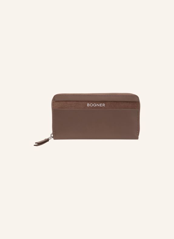 BOGNER Geldbörse LOGES ELA BRAUN