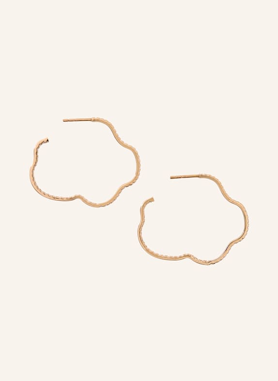 VIERI Ohrring WOLKEN BRILLANTEN PAVÉ WEISSGOLD