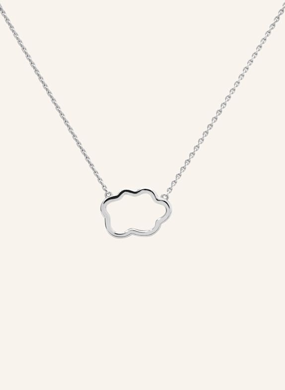 VIERI Kette WOLKE SILHOUETTE GOLD WEISSGOLD