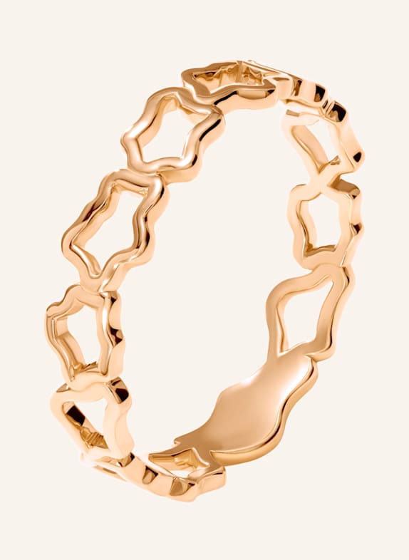 VIERI Ring WOLKEN SILHOUETTEN GOLD ROSÉGOLD