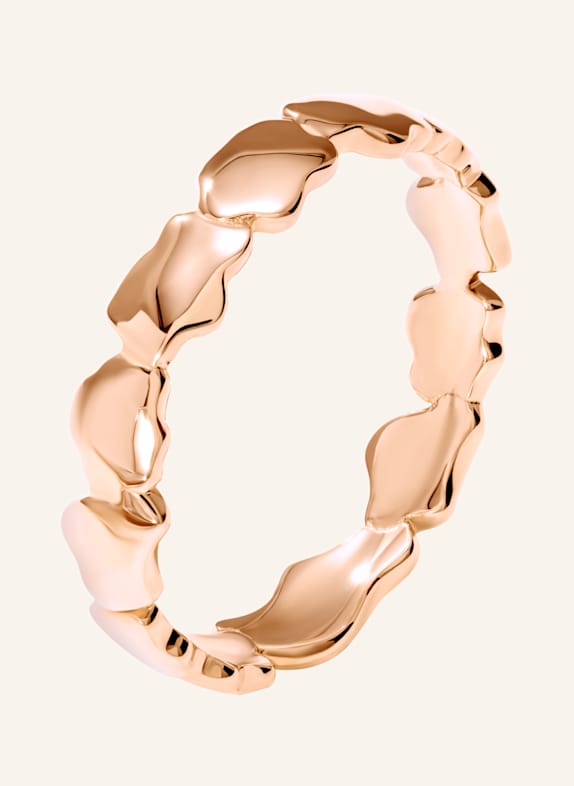 VIERI Ring WOLKEN SILHOUETTEN MARKANT ROSÉGOLD