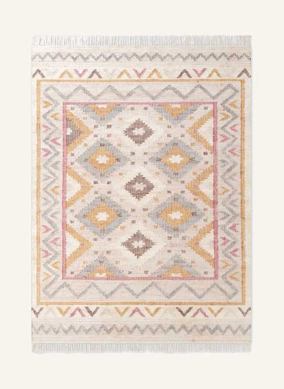 ELLE Decoration Teppich IMANI GELB/ GRAU/ BEIGE