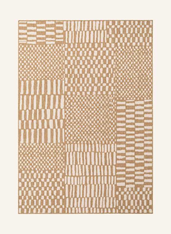 TED BAKER Teppich HARINGEY BEIGE/ WEISS