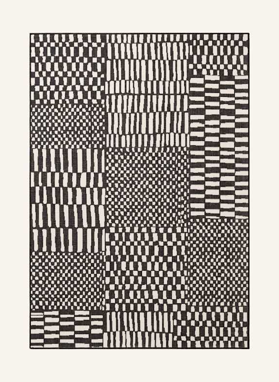 TED BAKER Teppich HARINGEY SCHWARZ/ WEISS