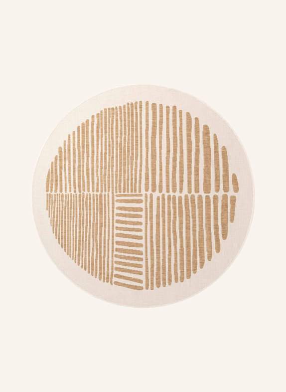 TED BAKER Teppich HARINGEY BEIGE/ WEISS