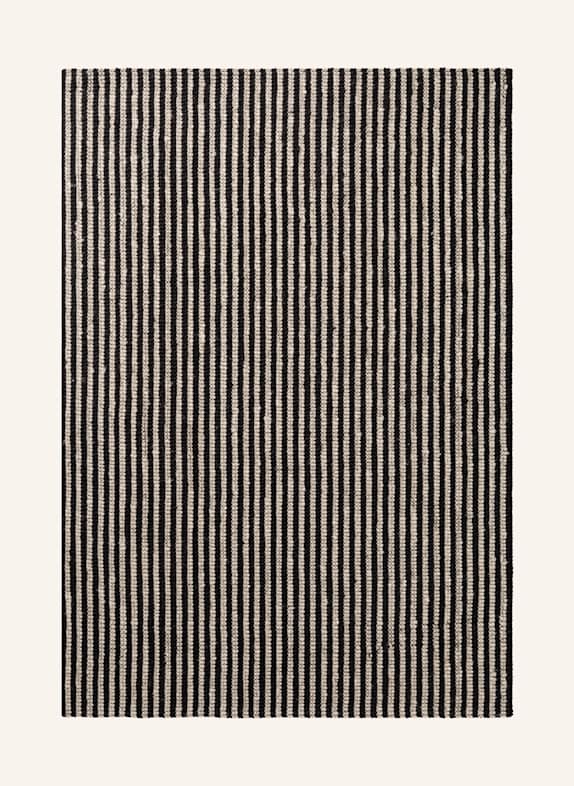 ELLE Decoration Teppich HARVEST DUNKELGRAU/ SCHWARZ