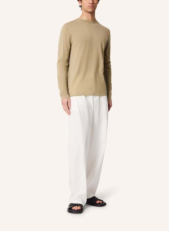 KIEFERMANN Pullover MARLEYS aus Merino KHAKI