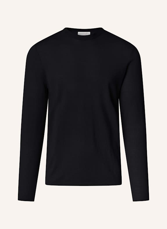 KIEFERMANN Pullover MARLEYS aus Merino SCHWARZ