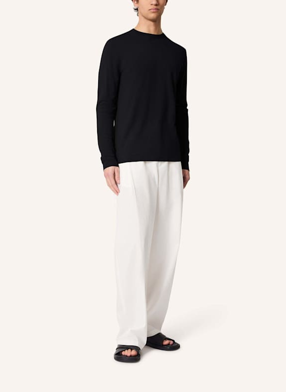 KIEFERMANN Pullover MARLEYS aus Merino SCHWARZ