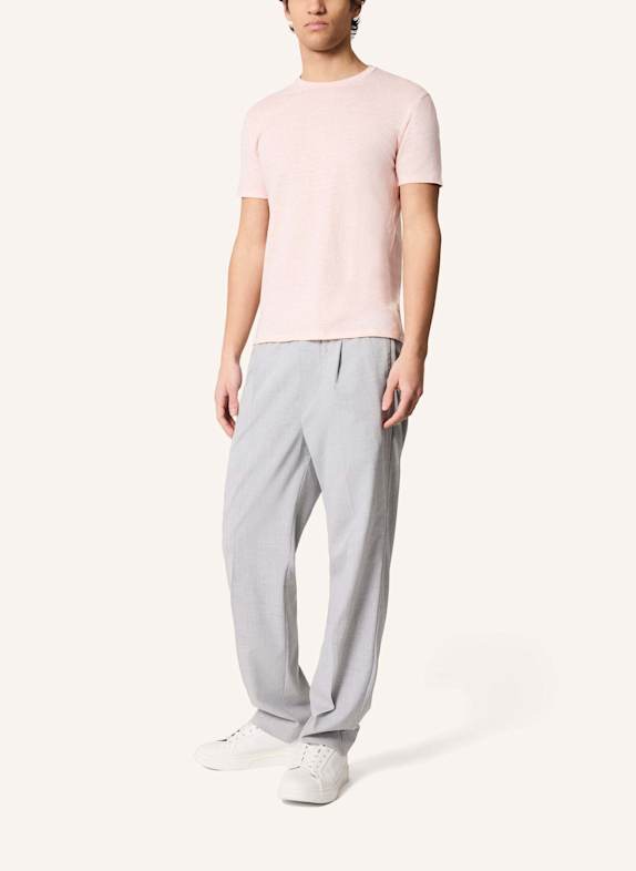 KIEFERMANN T-Shirt MIKELONO aus Leinen ROSA