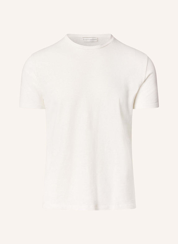 KIEFERMANN T-Shirt MIKELONO aus Leinen ECRU