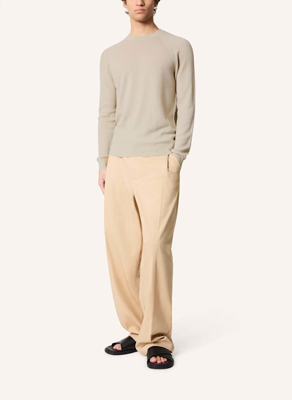 KIEFERMANN Pullover HOROLD aus Merino BEIGE
