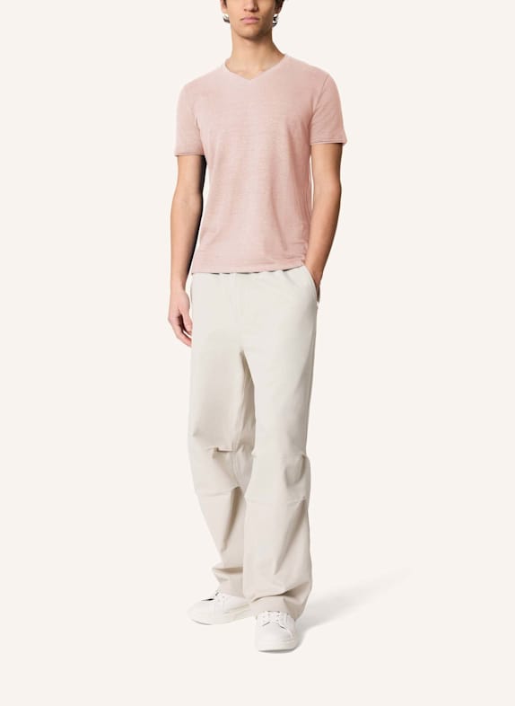 KIEFERMANN T-Shirt FILANTIO aus Leinen ROSA