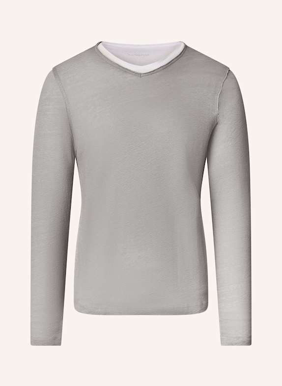 KIEFERMANN T-Shirt FLORIANIS aus Leinen GRAU