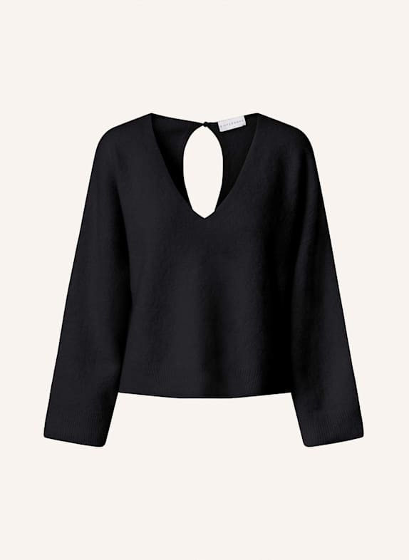 KIEFERMANN Pullover SEMADARA aus Cashmere SCHWARZ