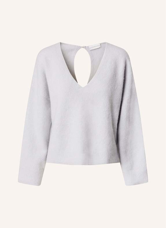 KIEFERMANN Pullover SEMADARA aus Cashmere SILBER