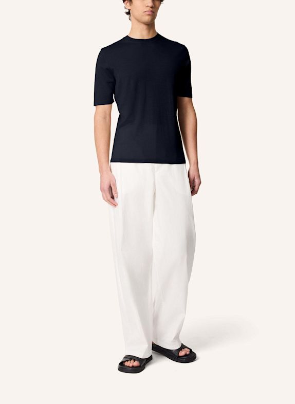 KIEFERMANN KIEFERMANN Feines Merino-Strickshirt für Herren Georgs BLAU