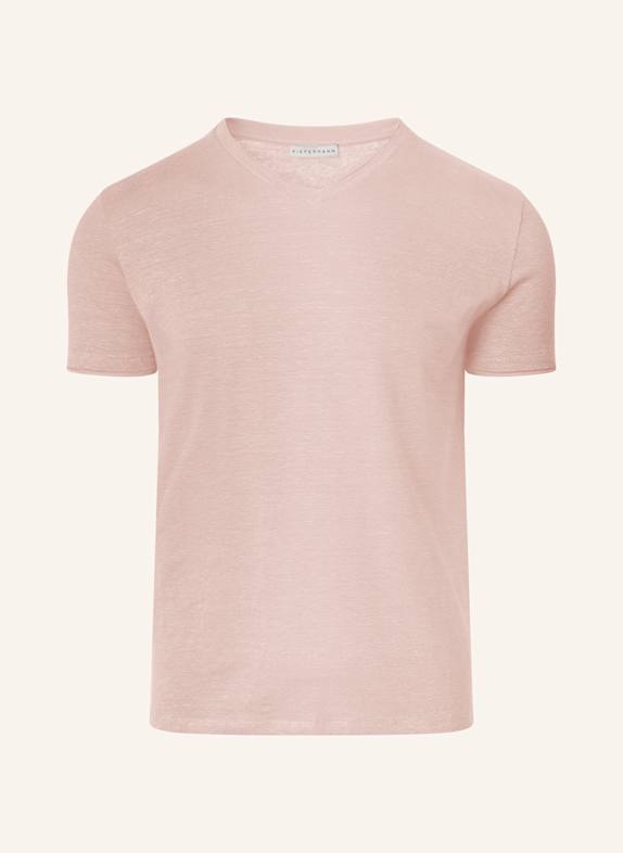 KIEFERMANN T-Shirt FILANTIO aus Leinen ROSA