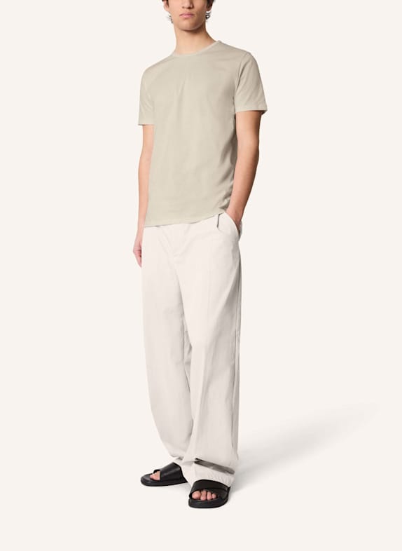 KIEFERMANN KIEFERMANN Essential Herren T-Shirt aus 100% Baumwolljersey Matello BEIGE
