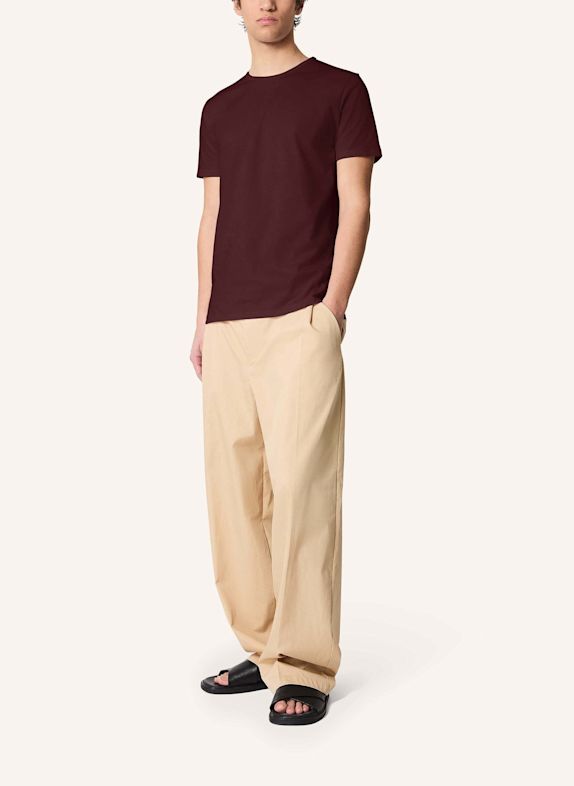KIEFERMANN KIEFERMANN Essential Herren T-Shirt aus 100% Baumwolljersey Matello LILA