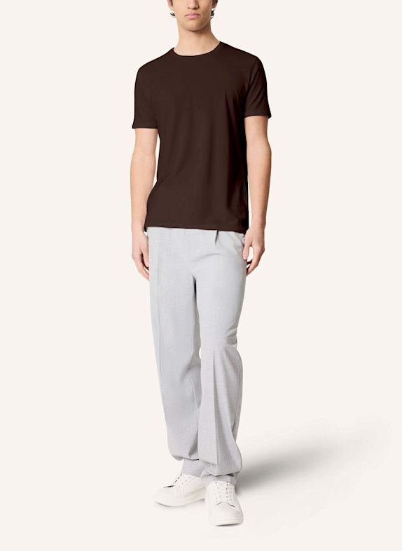 KIEFERMANN T-Shirt HERO DUNKELBRAUN