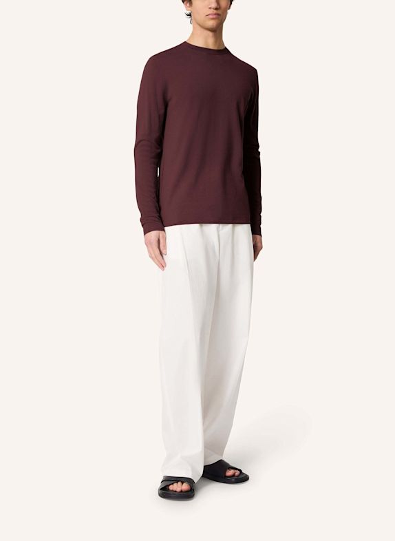 KIEFERMANN Pullover MARLEYS aus Merino LILA