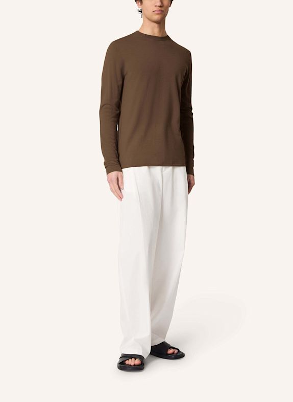 KIEFERMANN Pullover MARLEYS aus Merino KHAKI
