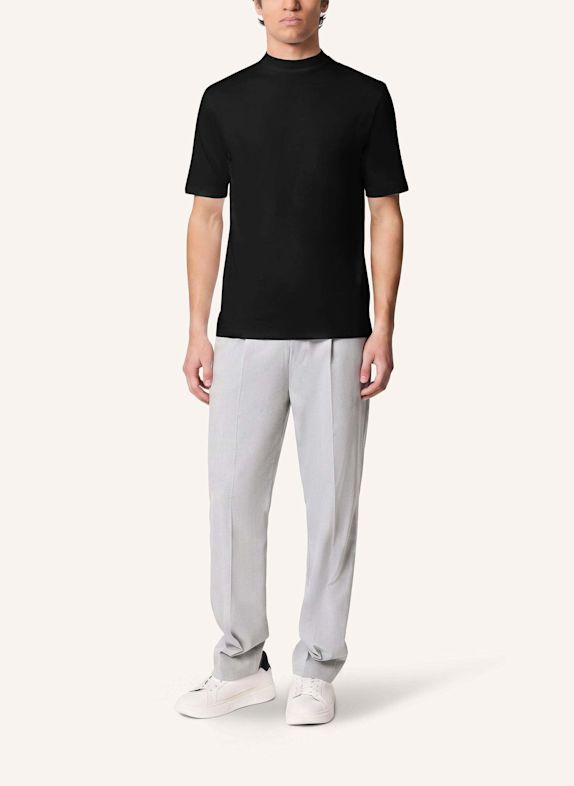 KIEFERMANN KIEFERMANN Herren T-Shirt aus Baumwolljersey mit Stretch Paddys SCHWARZ