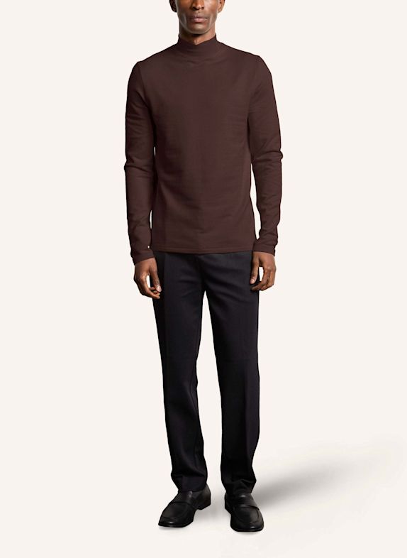 KIEFERMANN Sweatshirt JANKEN DUNKELBRAUN