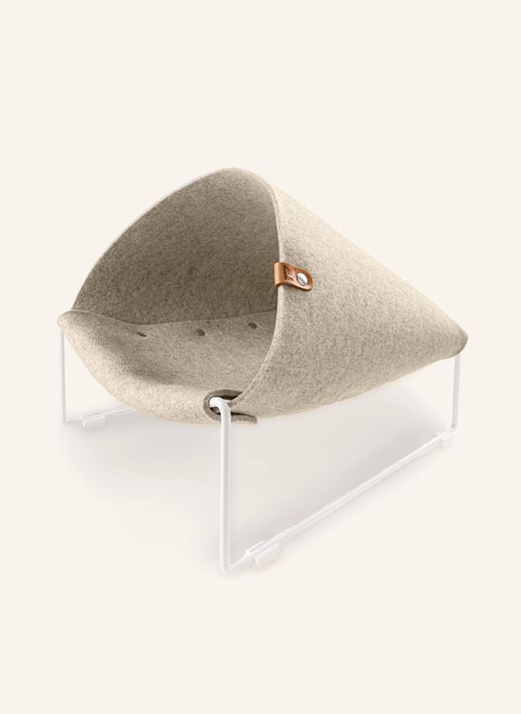 MiaCara Katzen Höhle LOGGIA WEISS / BEIGE