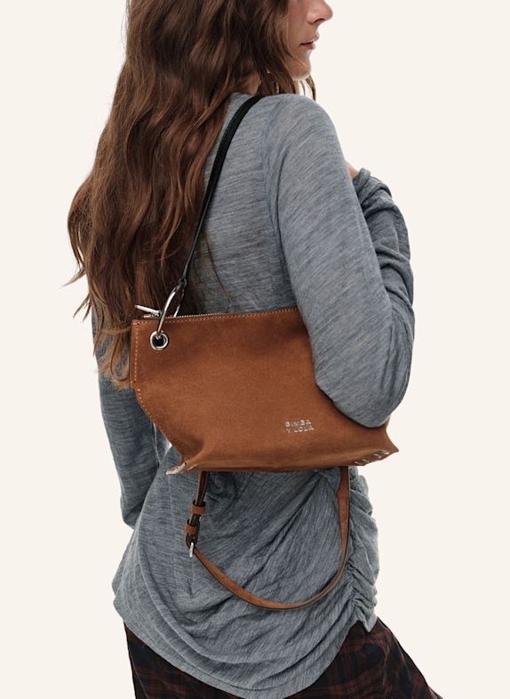 BIMBA Y LOLA Trapezium-Tasche BRAUN