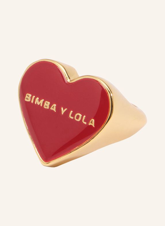 BIMBA Y LOLA Herzring ROT