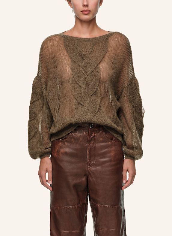 BIMBA Y LOLA Pullover GRÜN